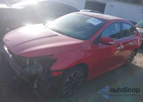 2017 Nissan Sentra Sr z USA, uszkodzony, nr VIN 3N1AB7AP1HY252976